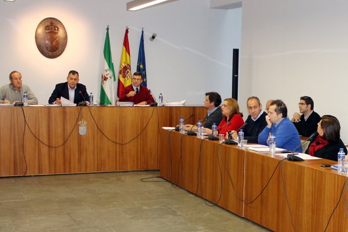 Pleno del Ayuntamiento de Tomares.