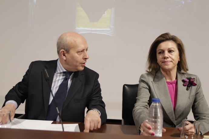 José Ignacio Wert y María Dolores de Cospedal Teatro Clásico de Almagro