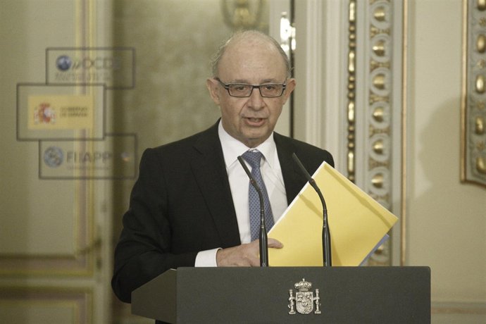 El ministro de Hacienda y Administraciones Públicas, Cristóbal Montoro