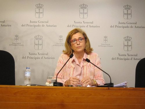 La diputada del PP en la Junta General del Principado, Victoria Delgado