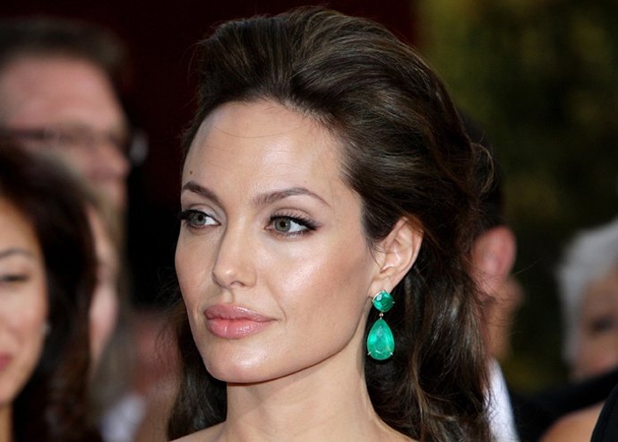 Actress Angelina Jolie arrives at the 81st Annua