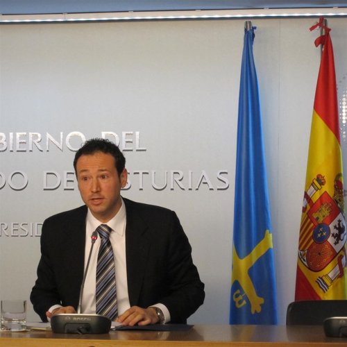 El consejero de Presidencia del Principado, Guillermo Martínez