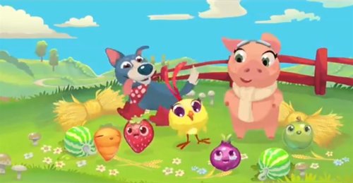 Farm heroes saga, candy crush, king, videojuego