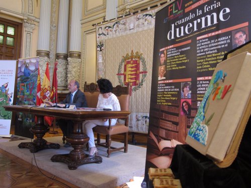 Presentaciónd el programa de la Feria del Libro de Valladolid