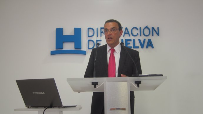 El presidente de la Diputación de Huelva, Ignacio Caraballo.