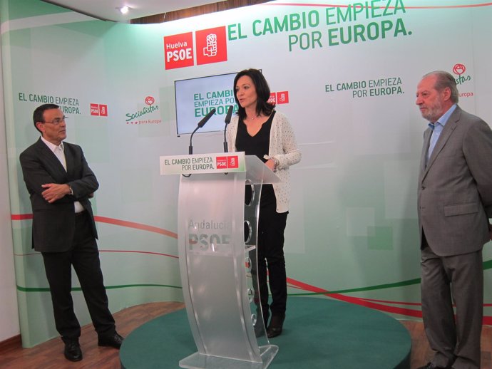 Rafaela Crespín, Ignacio Caraballo y Fernando Rodríguez  Villalobos. 