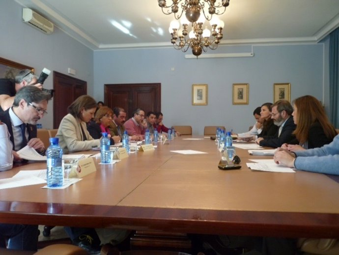 Reunión de la Comisión Provincial del PFEA, celebrada este miércoles