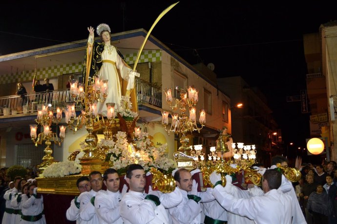 San Juan de procesión