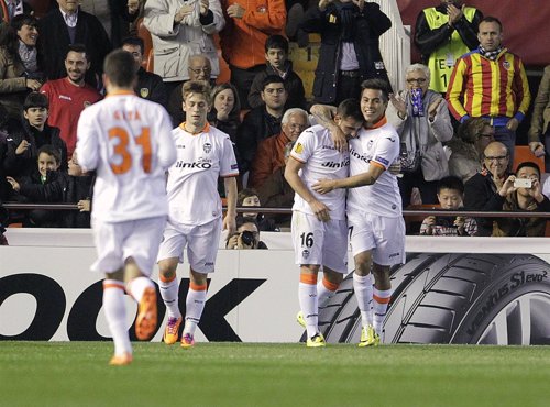 Valencia CF vence al PFC Ludogorets en Europa League