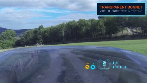 Land rover, realidad aumentada, prototipo, coche,