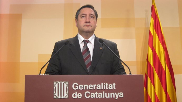  Josep Maria Pelegrí, tras el Consell Executiu