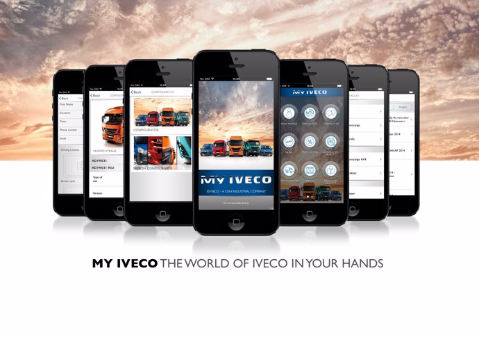Aplicación de Iveco para smartphones