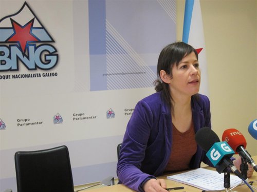 La diputada del BNG Ana Pontón