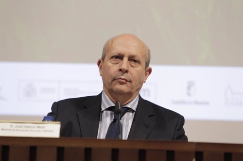 José Ignacio Wert, ministro de Educación