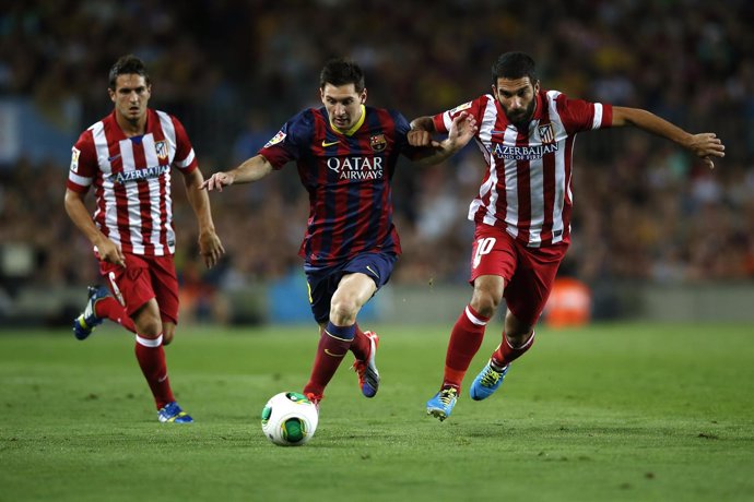 Atlético Barcelona Arda Turan Koke Messi