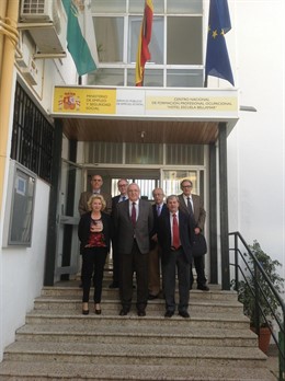 Hernández Mollar, en la Escuela Bellamar.