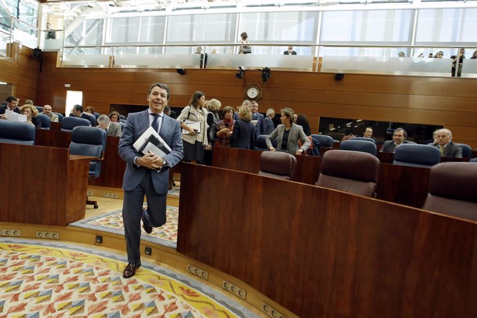 Ignacio González en la Asamblea de Madrid