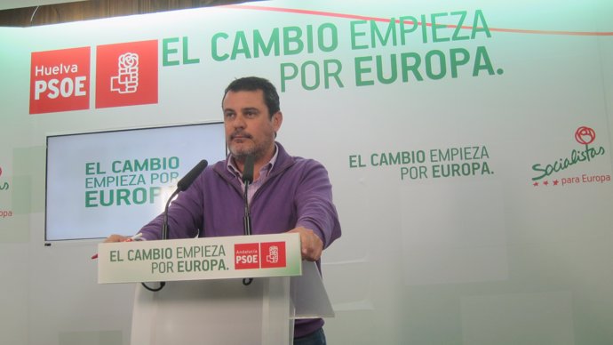 El secretario de ORganización del PSOE de Huelva, Jesús Ferrera.