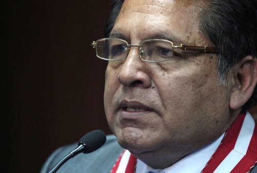 El fiscal general de Perú, Carlos Ramos Heredia.