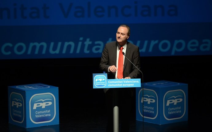 Fabra durante el acto del PPCV con motivo del Día de Europa