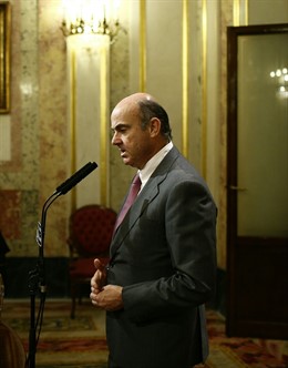 Luis De Guindos, ministro de Economía