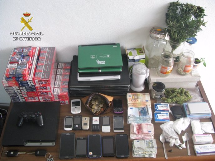 Operación de la Guardia Civil contra el narcotráfico