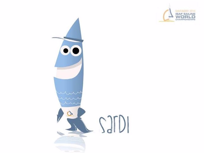 La sardina 'Sardi' será la mascota del Mundial de Vela