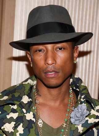 Singer/songwriter Pharrell Williams attends the