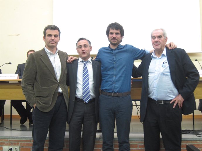 Alejandro Colldefors (PSC) E.Maragall(NeCat) R.Tremosa(CiU) Ernest Urtasun(ICV)