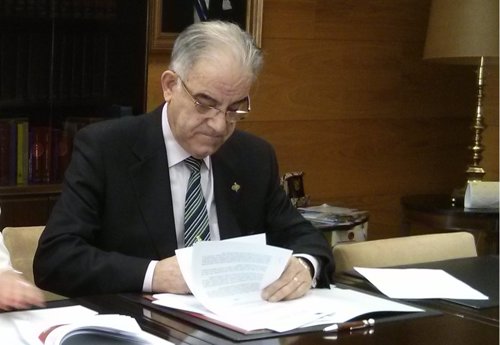 El presidente del astillero Barreras, José García Costas.