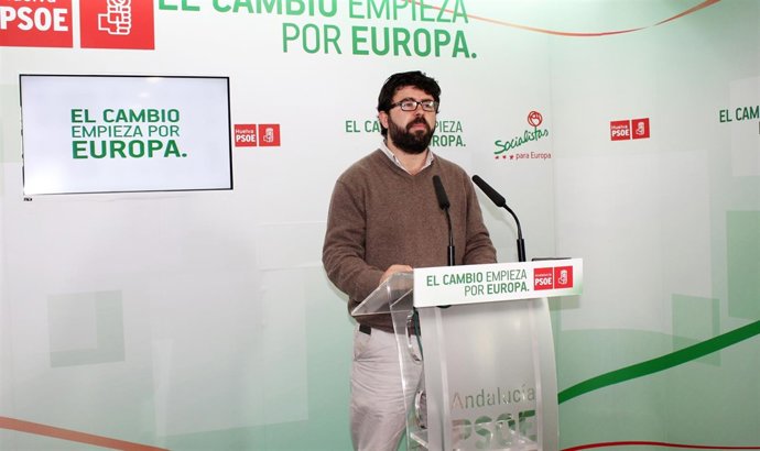 El secretario general del PSOE en Cortegana, José Borrallo. 