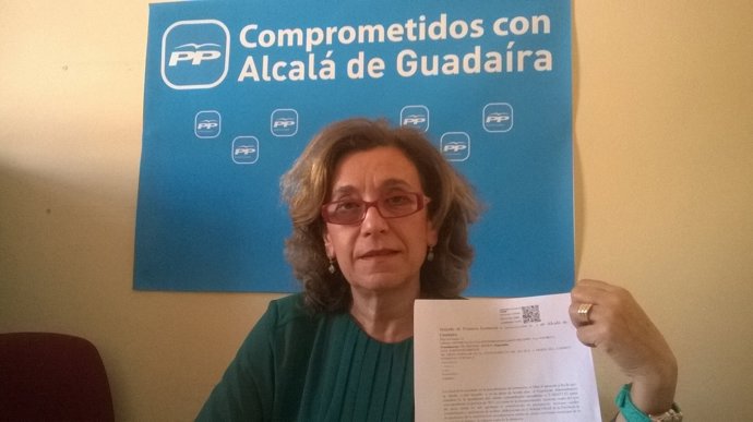 La presidenta del PP de Alcalá de Guadaíra interpuso la denuncia. 