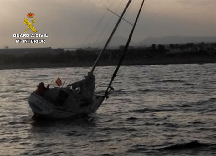 Imagen del barco rescatado