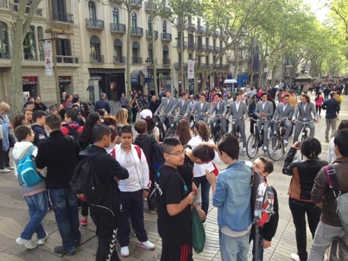 Flashmob Unexpected Shopping