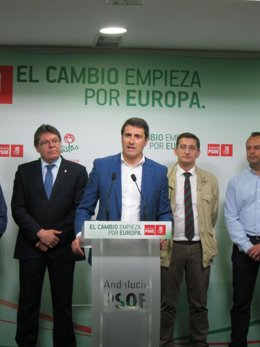 El secretario de Ordenación del Territorio y Vivienda del PSOE-A, Pedro Fernánde