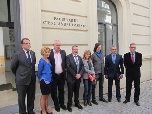 Jornadas sobre Concertación Social en la US, con CCOO, UGT y CEA