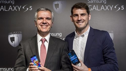 Samsung galaxy S5 casillas y vicepresidente
