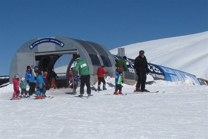 Imagen en la estación de esquí de Sierra Nevada
