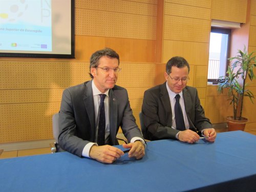 El presidente de la Xunta participa en Vigo en la firma del protocolo Iacobus