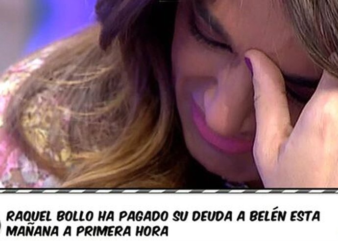 Raquel Bollo por fin paga los 12.000 euros que le debía a Belén Esteban