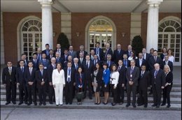 Rajoy recibe al Comité Ejecutivo de la Unión Demócrata Internacional