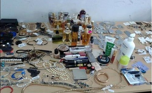 Objetos robados por un grupo desarticulado en Sevilla