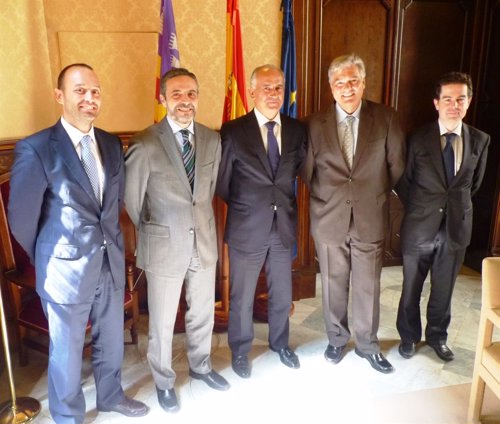 Reunión Marí con responsables del Banco Sabadell