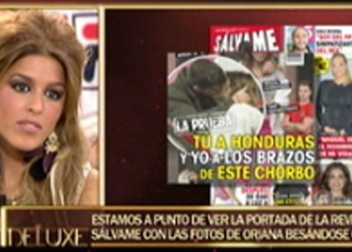 Sale a la luz una imagen en la que Oriana aparece besándose con Adrián