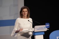 Cospedal: "Socialismo, comunismo y nacionalismos son pasado y el presente y futuro de España se escribe con el PP"
