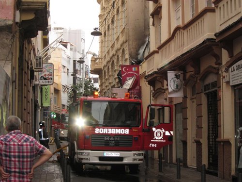 Incendio en restaurante