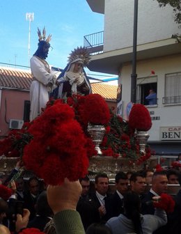 Traslado del Cautivo y la Trinidad en Málaga