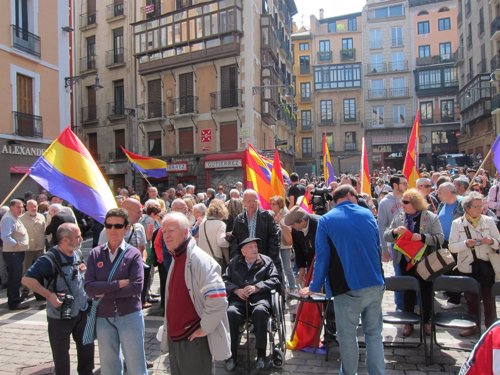 Acto de I-E para homenajear a los concejales republicanos de Pamplona