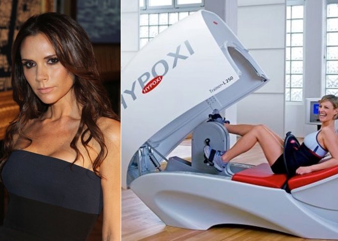 Victoria Bevkham metodo hypoxi