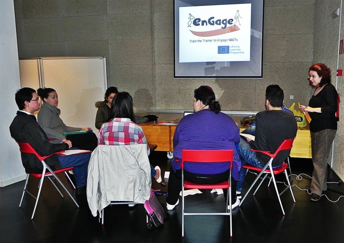 Sesión del proyecto 'Engage' en la FLM